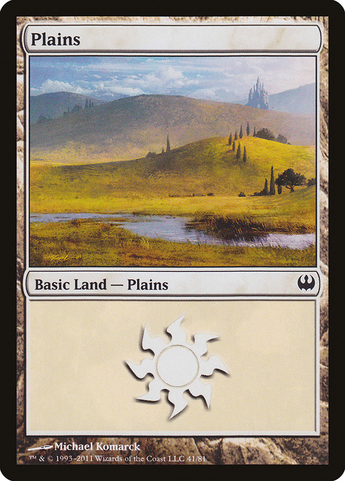 Plains (41) [Duel Decks: Knights vs. Dragons] | Boutique FDB TCG