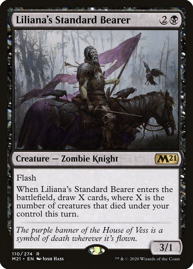 Liliana's Standard Bearer [Core Set 2021] | Boutique FDB TCG