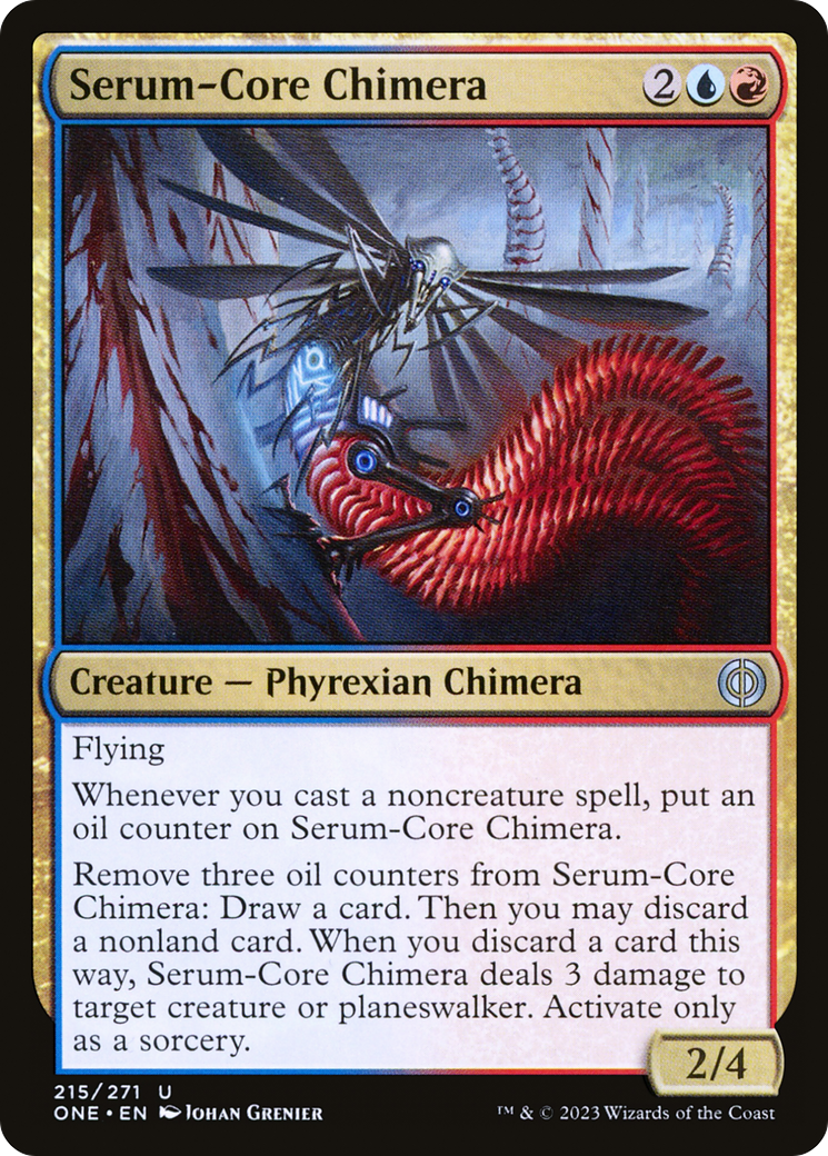 Serum-Core Chimera [Phyrexia: All Will Be One] | Boutique FDB TCG