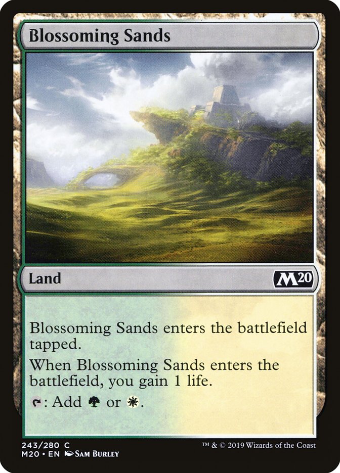 Blossoming Sands [Core Set 2020] | Boutique FDB TCG