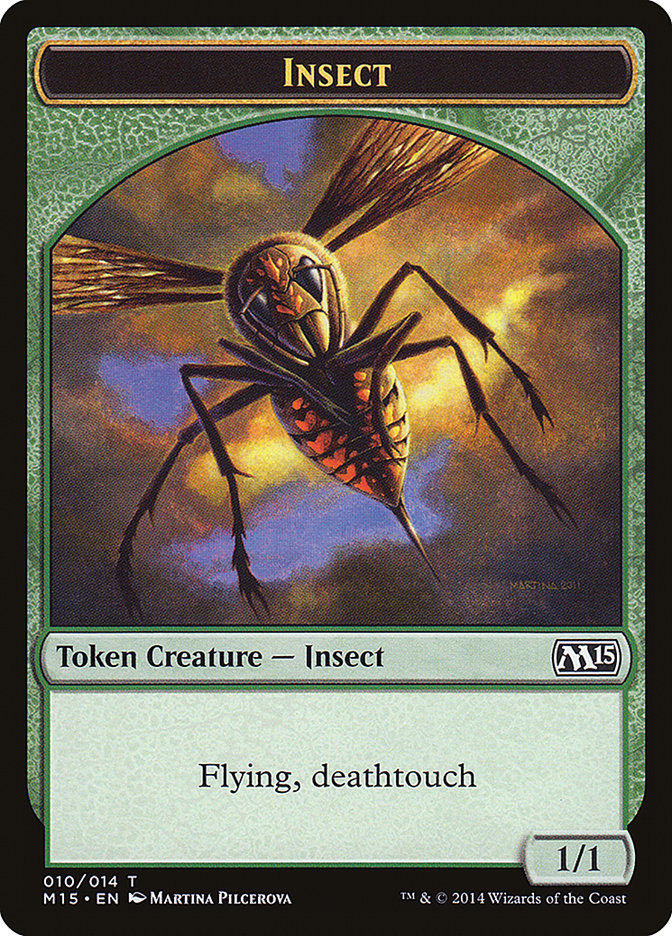 Insect Token [Magic 2015 Tokens] | Boutique FDB TCG