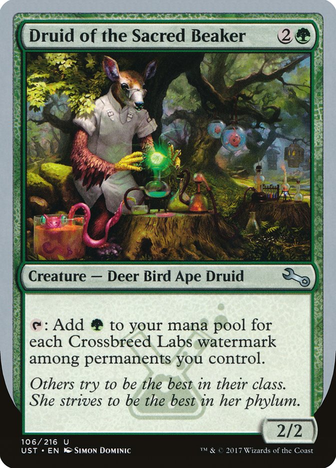 Druid of the Sacred Beaker [Unstable] | Boutique FDB TCG