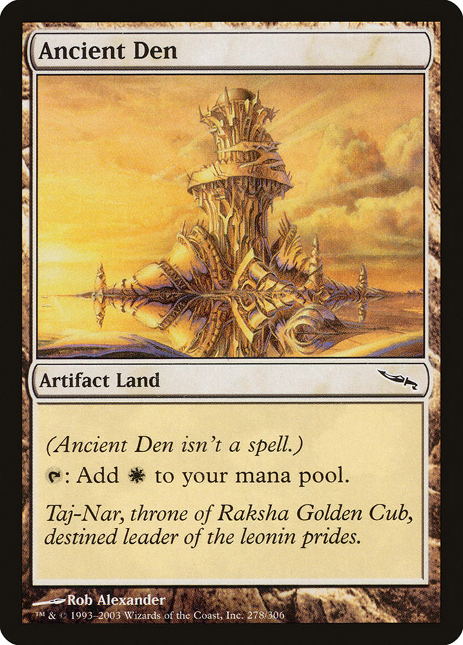 Ancient Den [Mirrodin] | Boutique FDB TCG