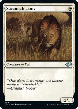 Savannah Lions [Jumpstart 2022] | Boutique FDB TCG