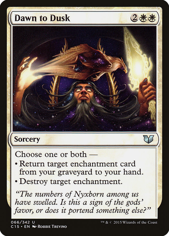 Dawn to Dusk [Commander 2015] | Boutique FDB TCG