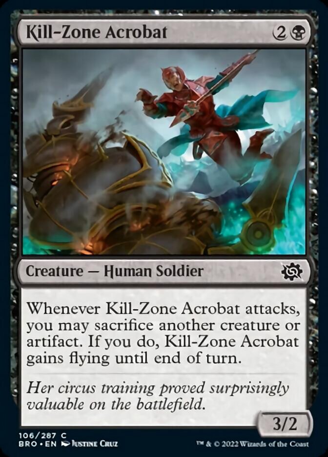 Kill-Zone Acrobat [The Brothers' War] | Boutique FDB TCG