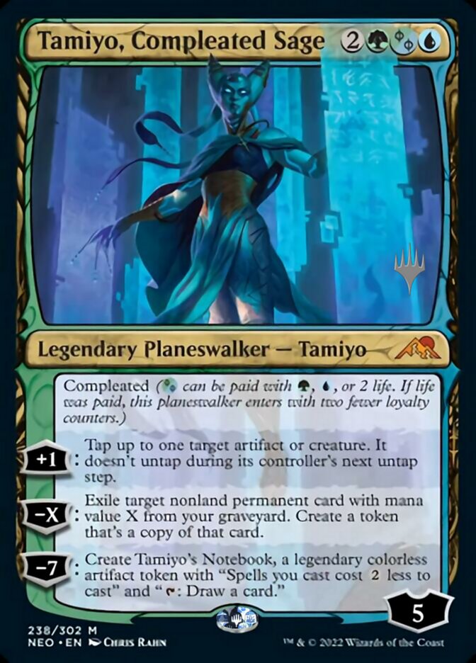 Tamiyo, Compleated Sage (Promo Pack) [Kamigawa: Neon Dynasty Promos] | Boutique FDB TCG