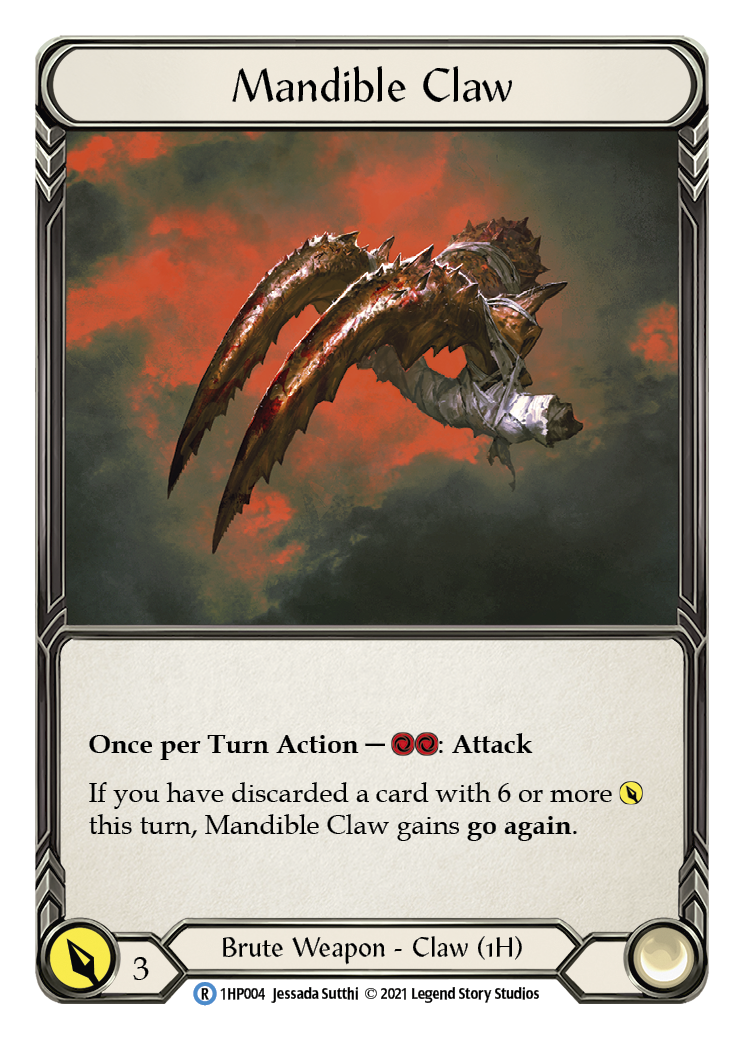 Mandible Claw (Left) [1HP004] (History Pack 1) | Boutique FDB TCG