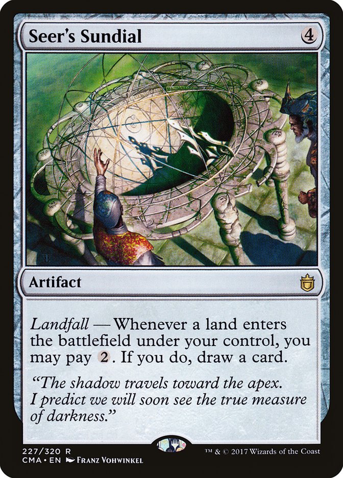 Seer's Sundial [Commander Anthology] | Boutique FDB TCG