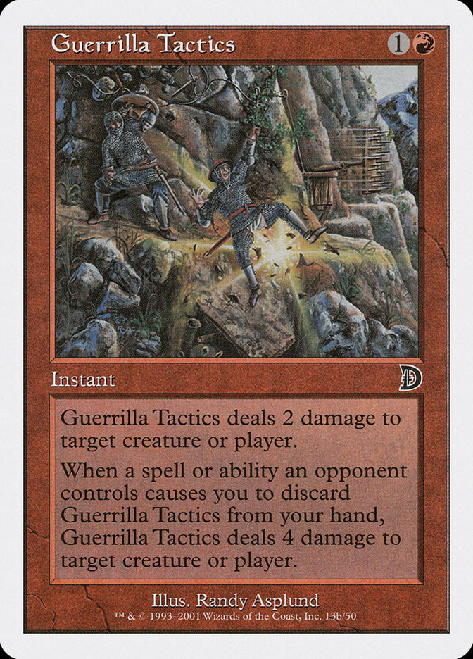Guerrilla Tactics (Falling) [Deckmasters] | Boutique FDB TCG