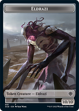Eldrazi // Soldier Double-Sided Token [Starter Commander Decks] | Boutique FDB TCG