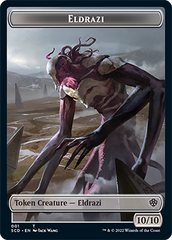 Eldrazi // Soldier Double-Sided Token [Starter Commander Decks] | Boutique FDB TCG