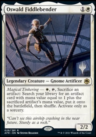 Oswald Fiddlebender (Promo Pack) [Dungeons & Dragons: Adventures in the Forgotten Realms Promos] | Boutique FDB TCG