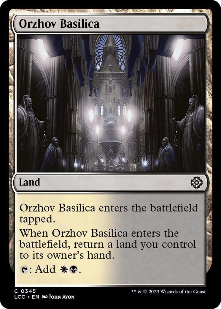 Orzhov Basilica [The Lost Caverns of Ixalan Commander] | Boutique FDB TCG