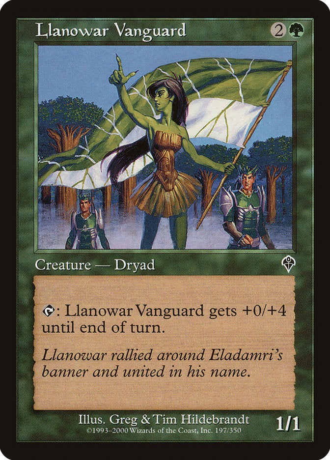 Llanowar Vanguard [Invasion] | Boutique FDB TCG