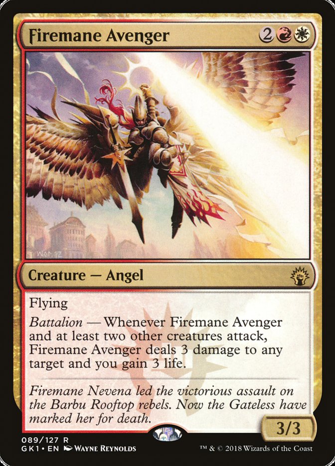 Firemane Avenger [Guilds of Ravnica Guild Kit] | Boutique FDB TCG