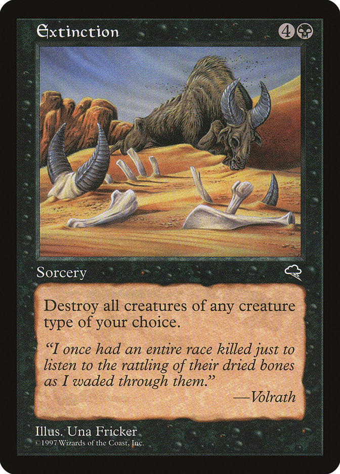 Extinction [Tempest] | Boutique FDB TCG