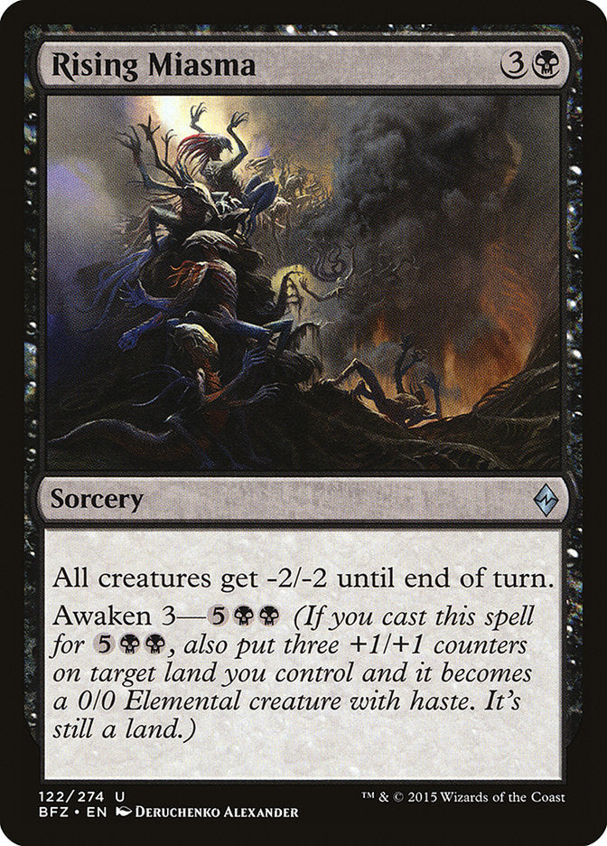 Rising Miasma [Battle for Zendikar] | Boutique FDB TCG