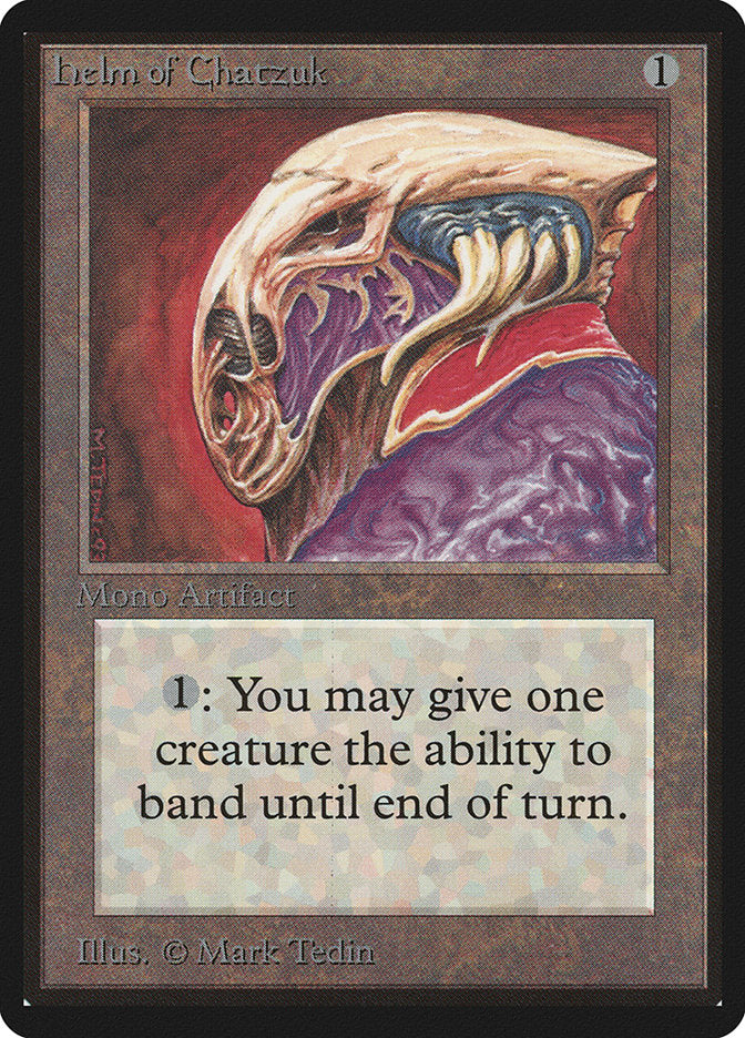 Helm of Chatzuk [Beta Edition] | Boutique FDB TCG