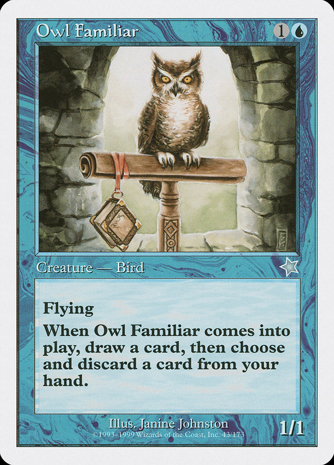 Owl Familiar [Starter 1999] | Boutique FDB TCG