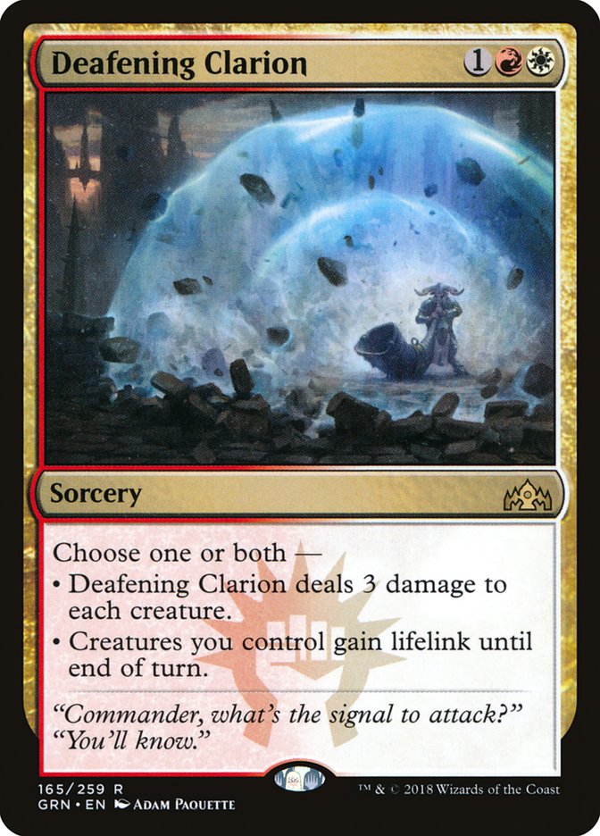 Deafening Clarion [Guilds of Ravnica] | Boutique FDB TCG