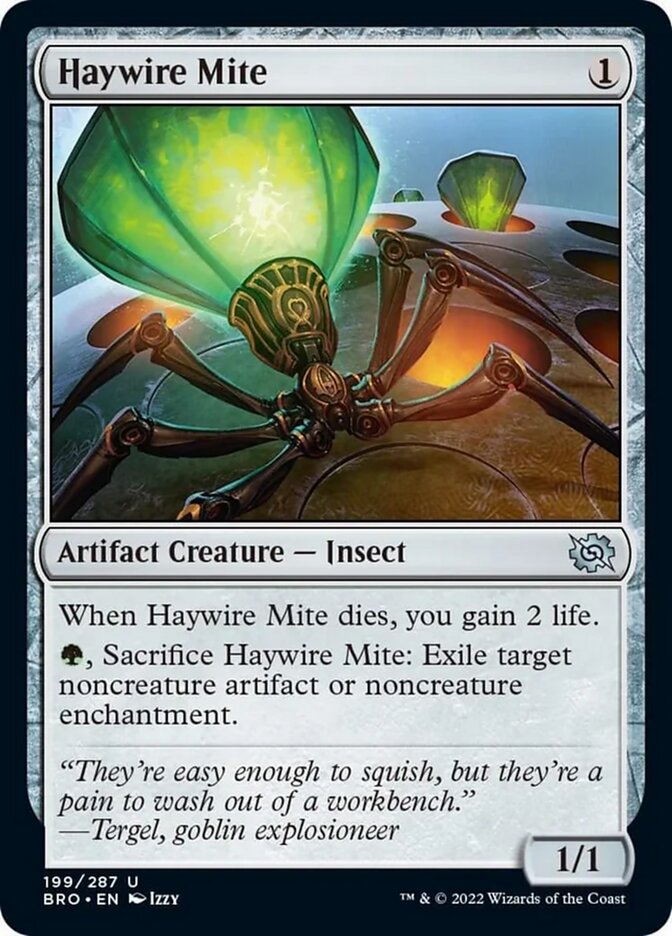 Haywire Mite [The Brothers' War] | Boutique FDB TCG