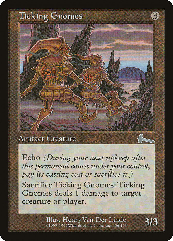 Ticking Gnomes [Urza's Legacy] | Boutique FDB TCG