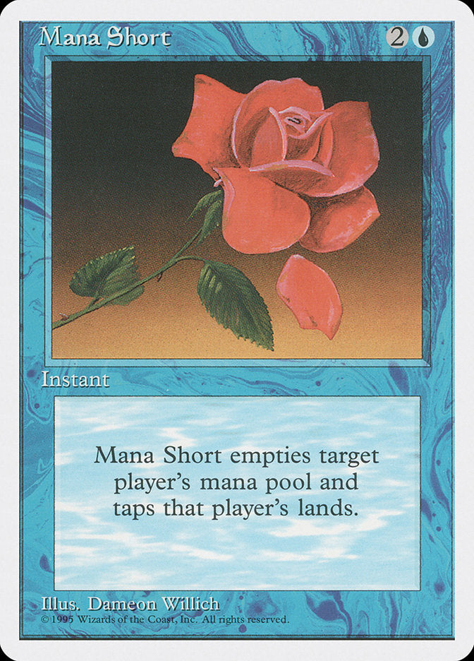 Mana Short [Fourth Edition] | Boutique FDB TCG
