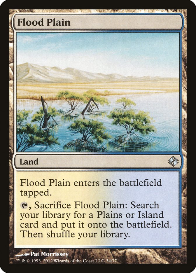 Flood Plain [Duel Decks: Venser vs. Koth] | Boutique FDB TCG