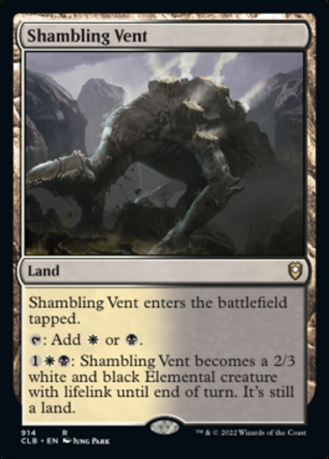 Shambling Vent [Commander Legends: Battle for Baldur's Gate] | Boutique FDB TCG