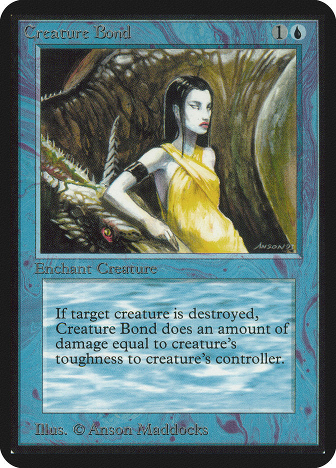 Creature Bond [Alpha Edition] | Boutique FDB TCG