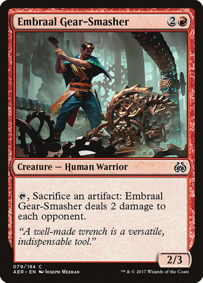 Embraal Gear-Smasher [Aether Revolt] | Boutique FDB TCG