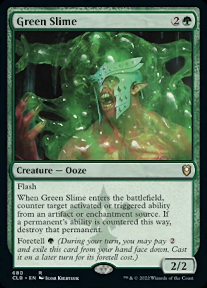 Green Slime [Commander Legends: Battle for Baldur's Gate] | Boutique FDB TCG