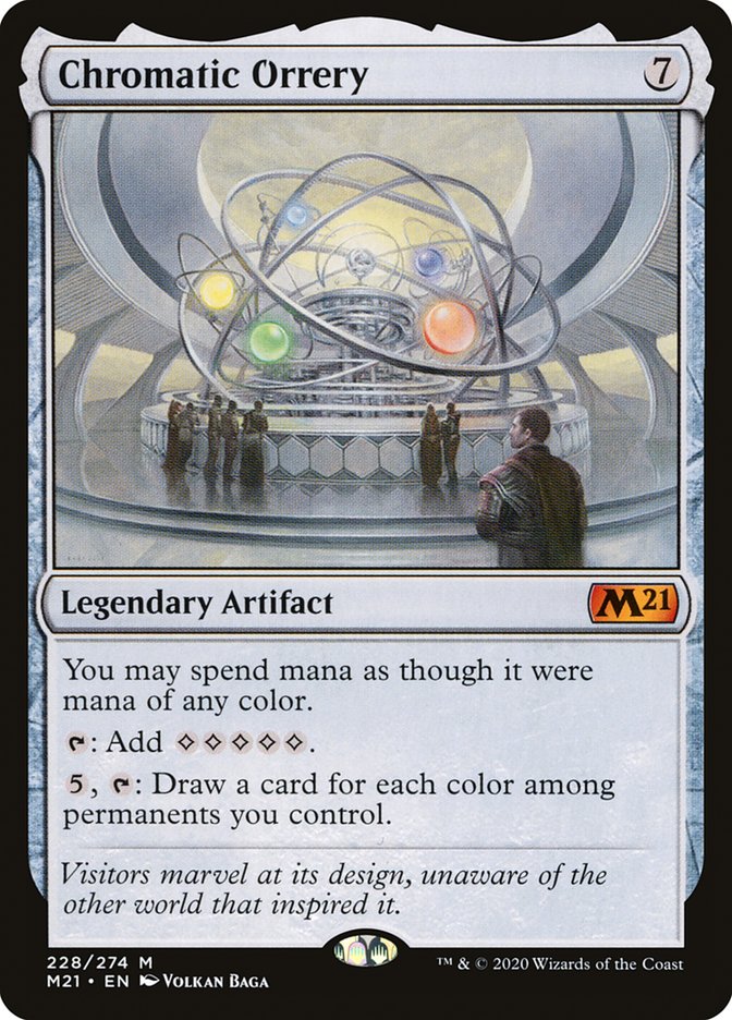 Chromatic Orrery [Core Set 2021] | Boutique FDB TCG