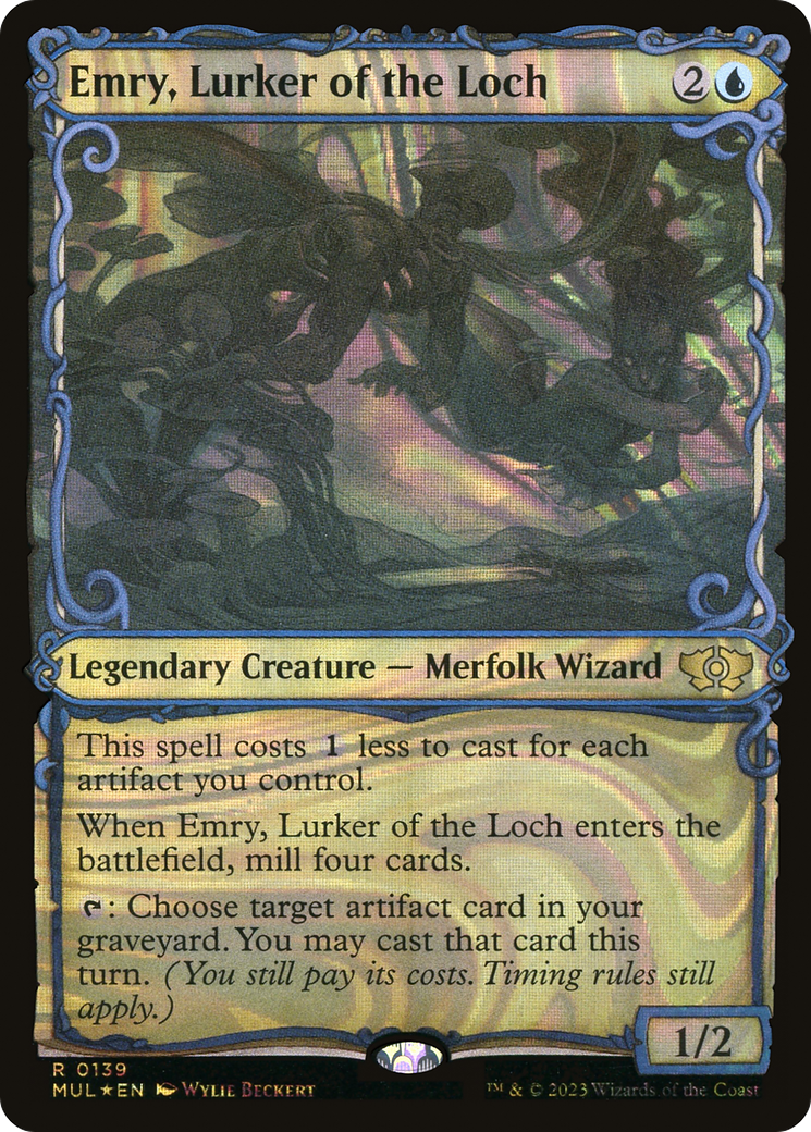 Emry, Lurker of the Loch (Halo Foil) [Multiverse Legends] | Boutique FDB TCG