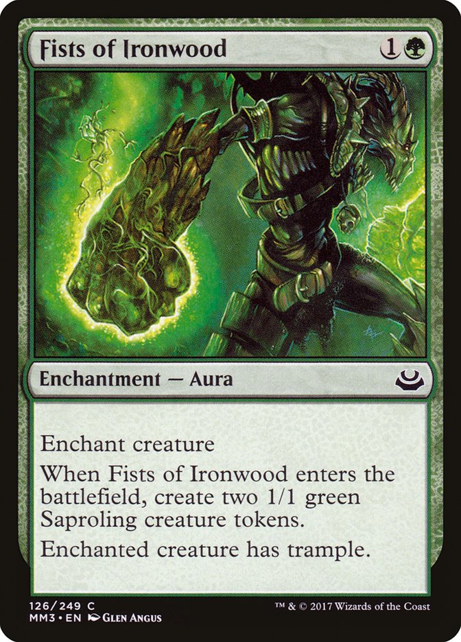 Fists of Ironwood [Modern Masters 2017] | Boutique FDB TCG