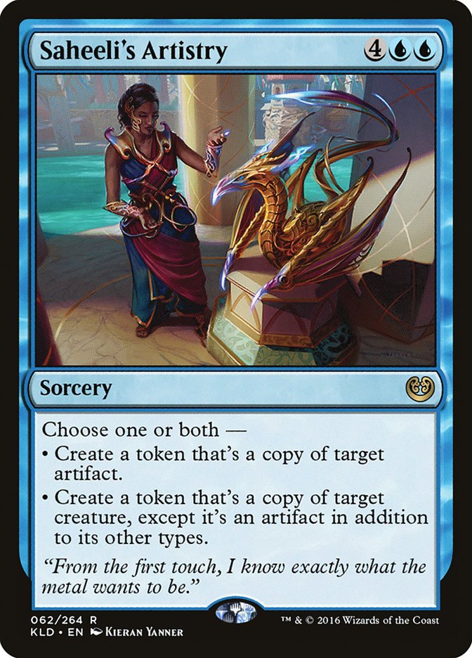 Saheeli's Artistry [Kaladesh] | Boutique FDB TCG