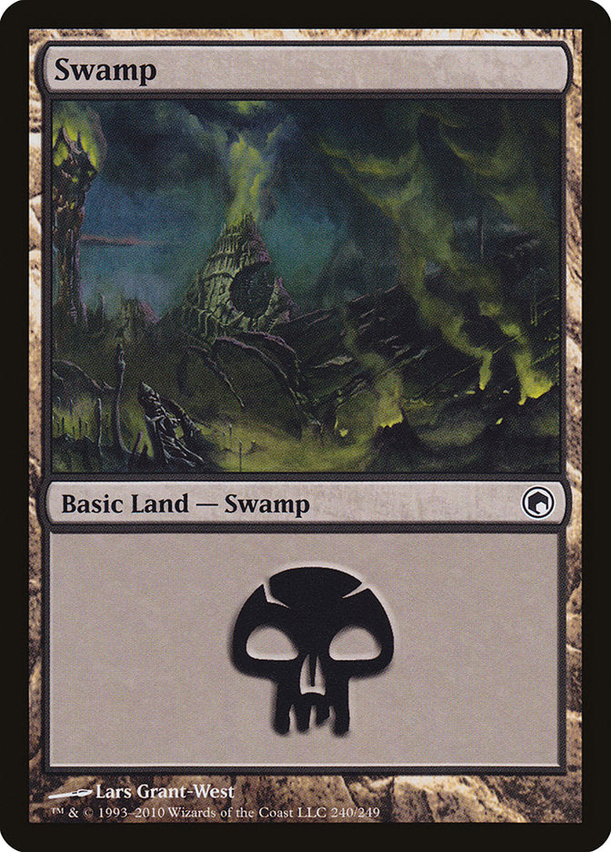 Swamp (240) [Scars of Mirrodin] | Boutique FDB TCG