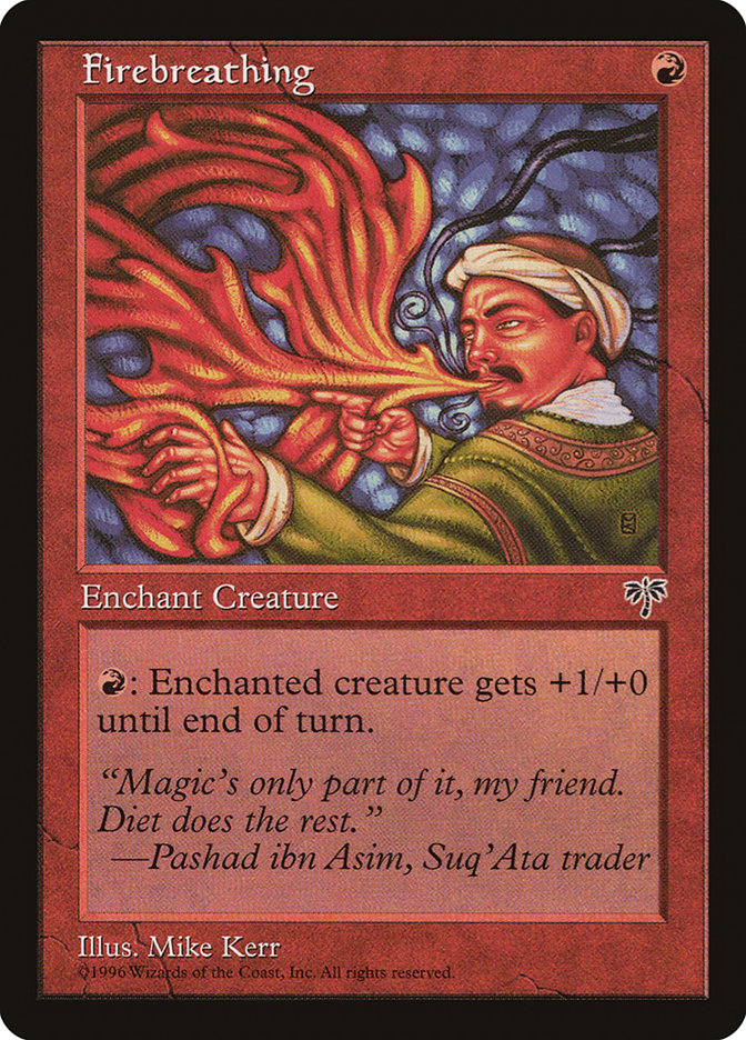 Firebreathing [Mirage] | Boutique FDB TCG