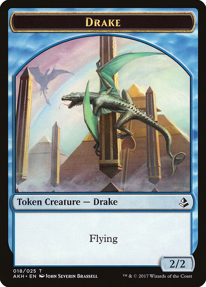 Drake Token [Amonkhet Tokens] | Boutique FDB TCG