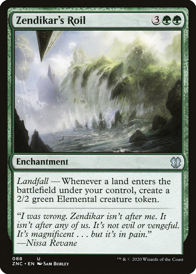 Zendikar's Roil [Zendikar Rising Commander] | Boutique FDB TCG