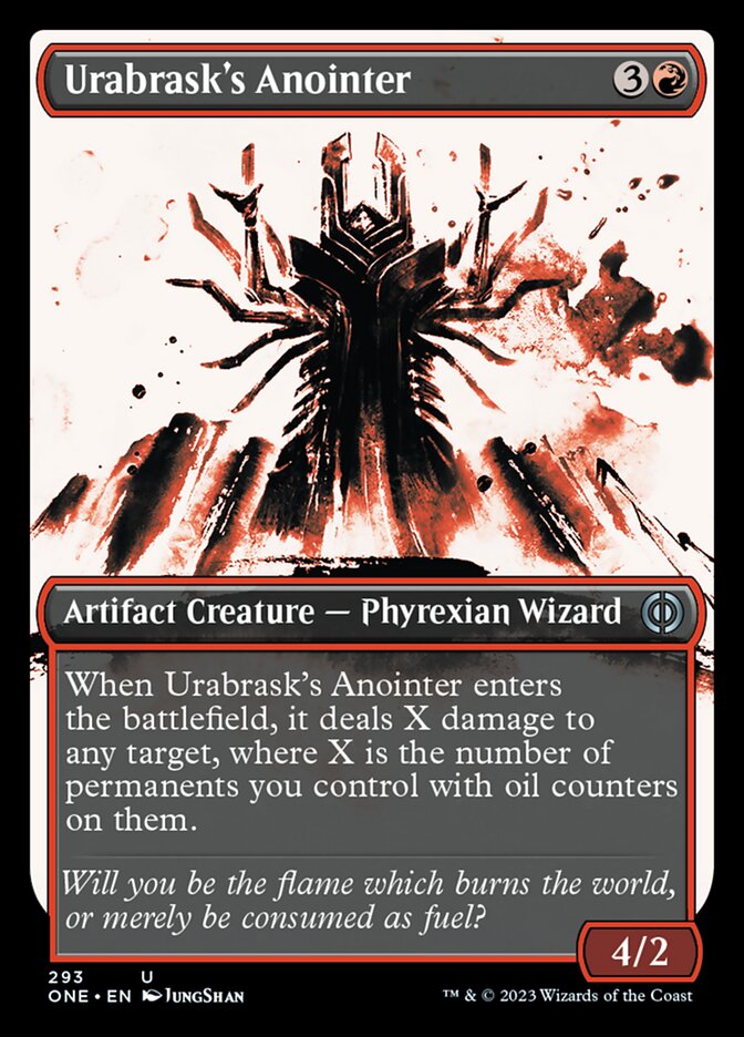 Urabrask's Anointer (Showcase Ichor) [Phyrexia: All Will Be One] | Boutique FDB TCG