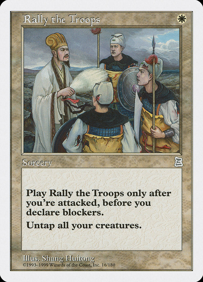 Rally the Troops [Portal Three Kingdoms] | Boutique FDB TCG