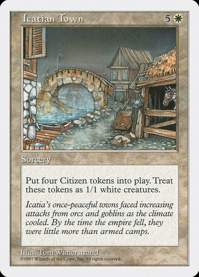 Icatian Town [Fifth Edition] | Boutique FDB TCG