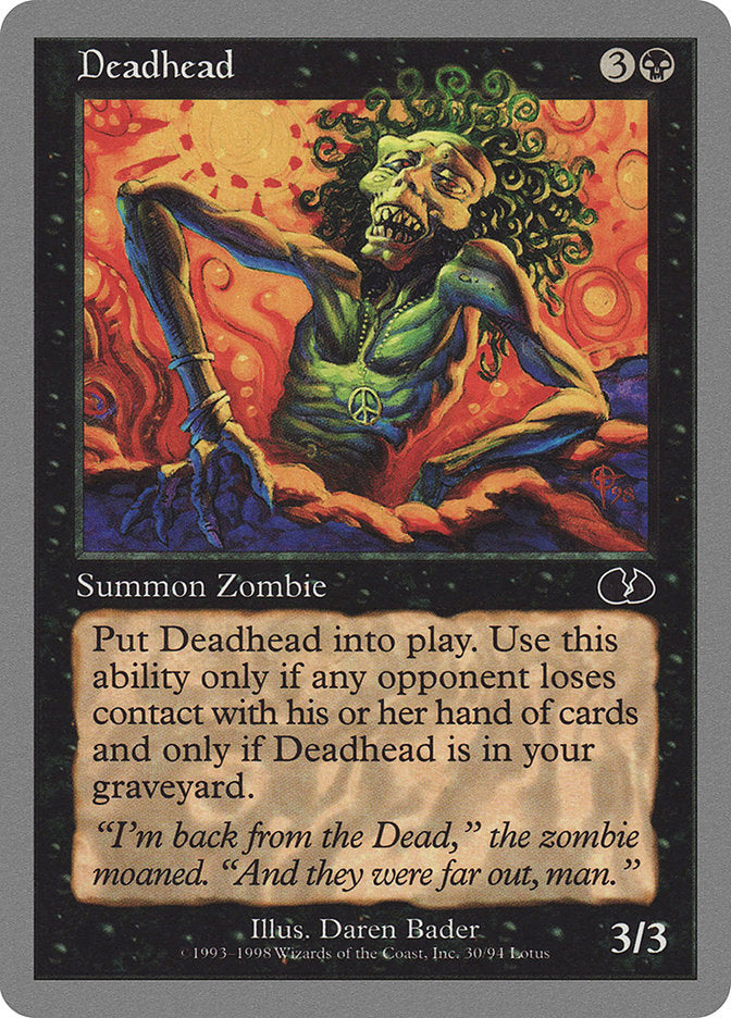 Deadhead [Unglued] | Boutique FDB TCG