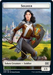 Soldier // Squirrel Double-Sided Token [Double Masters Tokens] | Boutique FDB TCG