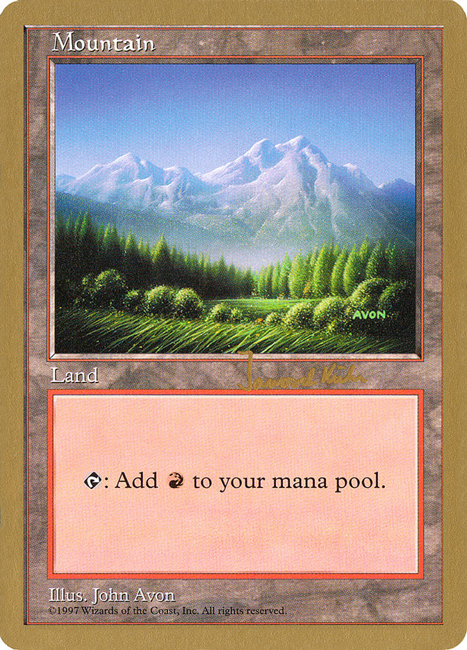 Mountain (431) (Janosch Kuhn) [World Championship Decks 1997] | Boutique FDB TCG