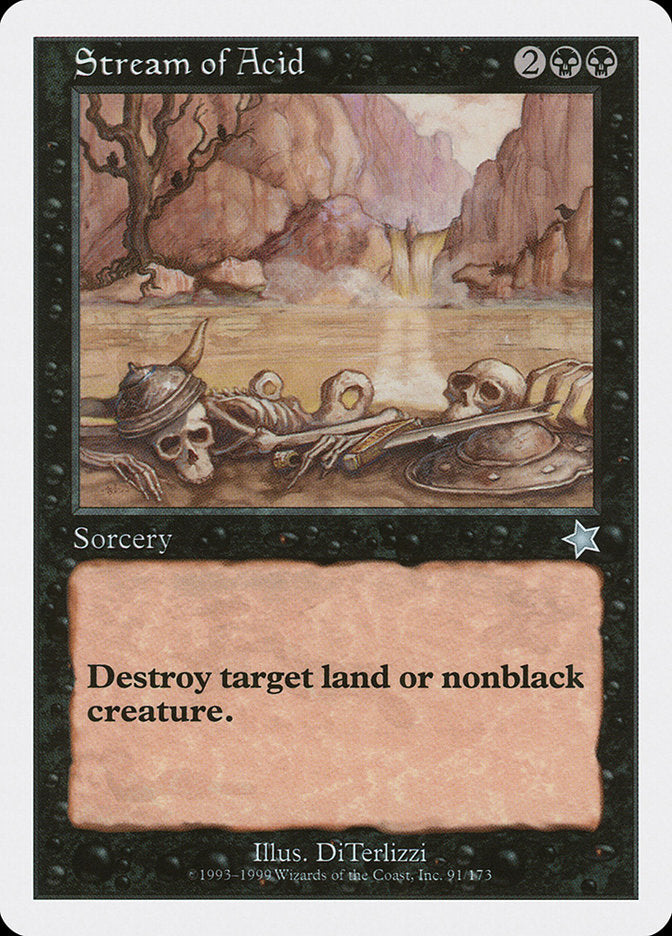 Stream of Acid [Starter 1999] | Boutique FDB TCG