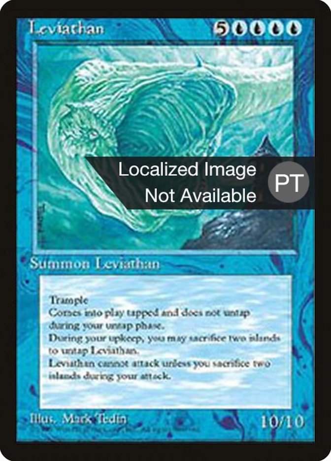 Leviathan [Fourth Edition (Foreign Black Border)] | Boutique FDB TCG