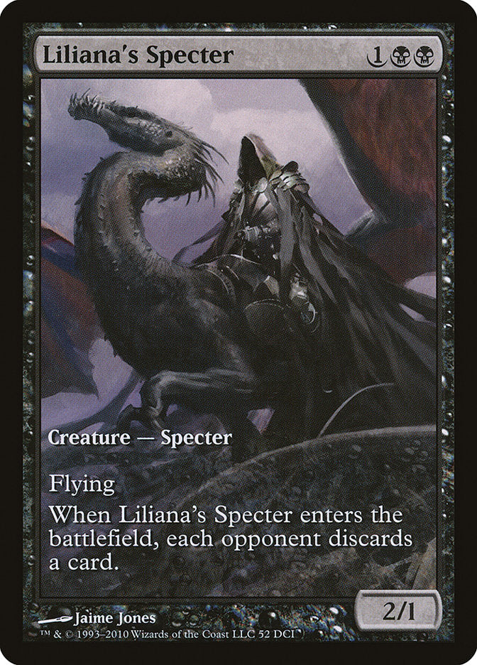 Liliana's Specter (Extended Art) [Magic 2011 Promos] | Boutique FDB TCG